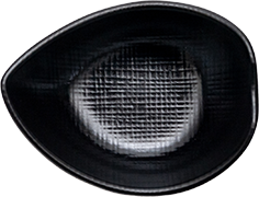 Matte Leaf shaped Sauce dish
